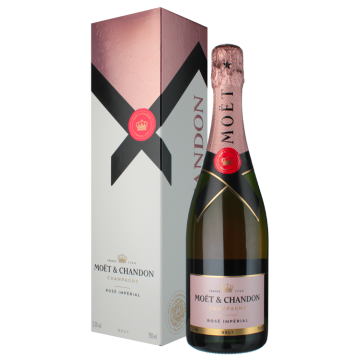 CHAMPAGNE MOET & CHANDON - BRUT IMPERIAL ROSE - EN ESTUCHE