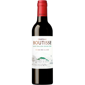Media Botella - Château Boutisse 2022 - Grand Cru Classé - Saint-Emilion Grand Cru Classé - Vino Tinto - 0.375L