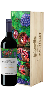 Ch\u00e2teau L'Hospitalet - Grand Vino Rouge 2023 - \u00c9d Limit\u00e9e Herv\u00e9 Di Rosa - G\u00e9rard Bertrand