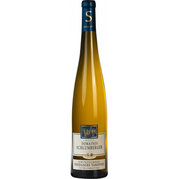 Gewurztraminer Vendanges Tardives - Cuvée Christine 2022 - Dominio Schlumberger - Alsacia Gewurztraminer Vendimia Tardía - Vino Blanco - 0.75L