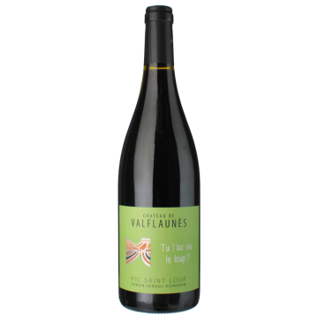 Tu l’as vu le loup ? 2024 - Château de Valflaunès - Pic-Saint-Loup - Vino Tinto - 0.75L