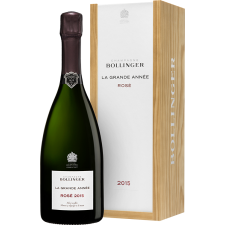 Champagne Bollinger - La Grande Année Rosé 2015 - Estuche Champagne Bollinger - La Grande Année Rosé 2015 - Estuche