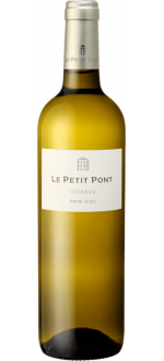 Petit Pont Blanc R\u00e9serve 2025 - Domaines Robert Vic Preignes Le Vieux