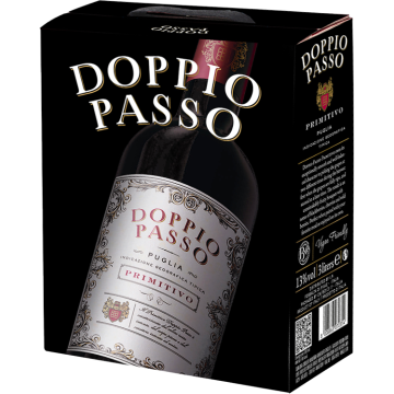 BIB 3L - Primitivo - Doppio Passo - Puglia - Vino Tinto - 3L
