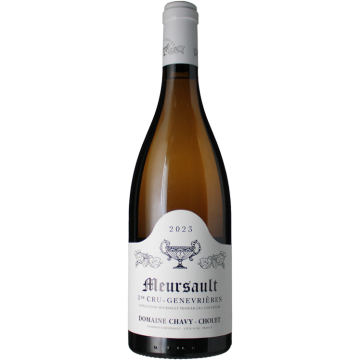 Meursault Premier Cru Les Genevrières 2024 - Dominio Chavy-Chouet - Meursault 1er Cru - Vino Blanco - 0.75L
