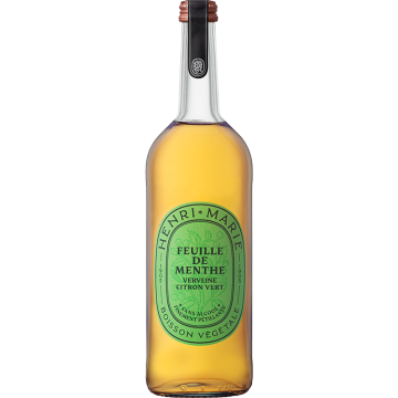 Boisson végétale - Henri Marie - Feuille de Menthe - Verveine - Citron vert