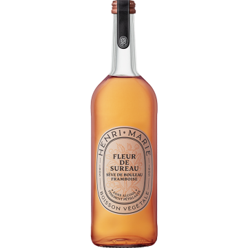Boisson végétale - Henri Marie - Fleur de sureau - Sève de bouleau - Framboise - 0.75L