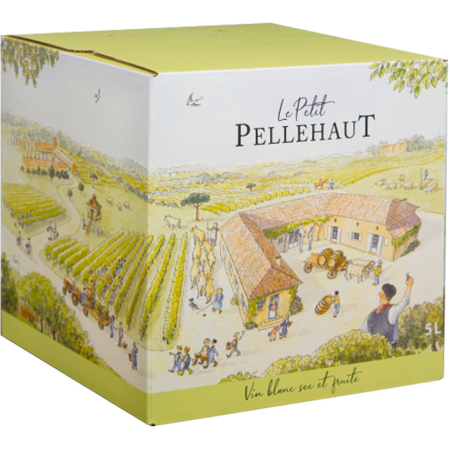 BIB 5L Blanc 2025 - Le Petit Pellehaut BIB 5L Blanc 2025 - Le Petit Pellehaut