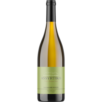 Assyrtiko High Altitude Vines 2025 - Kanakaris Winery - Slopes of Aigialia - Vino Blanco - 0.75L
