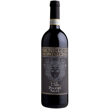Brunello di Montalcino 2021 - Villa Poggio Salvi - Brunello di Montalcino - Vino Tinto - 0.75L