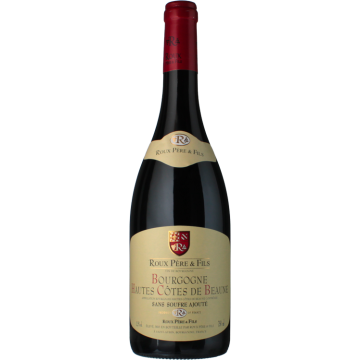 Hautes Côtes de Beaune Sin Sulfitos 2025 - Domaine Roux Père et Fils - Hautes Côtes de Beaune - Vino Tinto - 0.75L