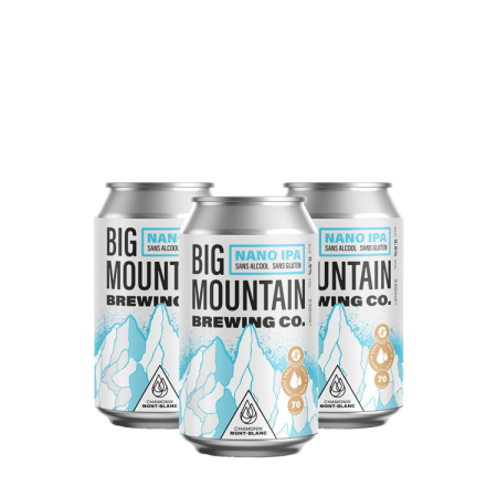 Pack de 3 bières - Blonde Sin Alcohol Nano IPA - Cervecería Big Mountain - 33 cl x 3 Pack de 3 bières - Blonde Sin Alcohol Nano IPA - Cervecería Big Mountain - 33 cl x 3