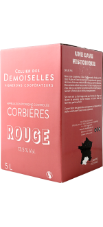Bib 5l - Corbi\u00e8res Rouge - Cellier Des Demoiselles