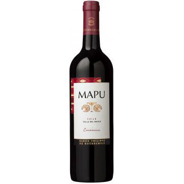 Mapu Carmenere 2024 - Baron Philippe de Rothschild - Valle del Maule - Vino Tinto - 0.75L