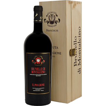 Magnum - Brunello di Montalcino 2021 - Il Poggione - En Caja De Madera - Brunello di Montalcino - Vino Tinto - 1.5L