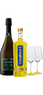 Pack 1 Limonce + 1 Prosecco Ricadonna + 2 Copas Limonce De Regalo