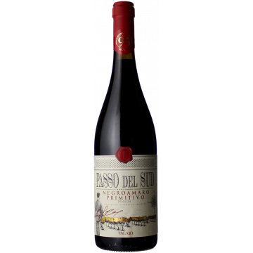 Passo Del Sud Negroamaro Primitivo 2025 - Tagaro - Puglia - Vino Tinto - 0.75L