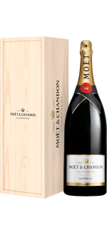 Champagne Moet & Chandon - Brut Imp&eacute;rial - J&eacute;roboam - Caja Madera