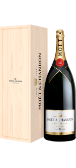 Champagne Moet & Chandon - Brut Imp&eacute;rial - Salmanazar - Caja Madera
