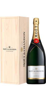 Champagne Moet & Chandon - Brut Imp&eacute;rial - Magnum - Caja Madera