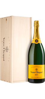 J&eacute;roboam - Champagne Veuve Clicquot - Brut Carte Jaune - Caja De Madera