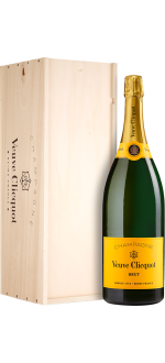 Nabuchodonosor - Champagne Veuve Clicquot - Brut Carte Jaune - Caja De Madera