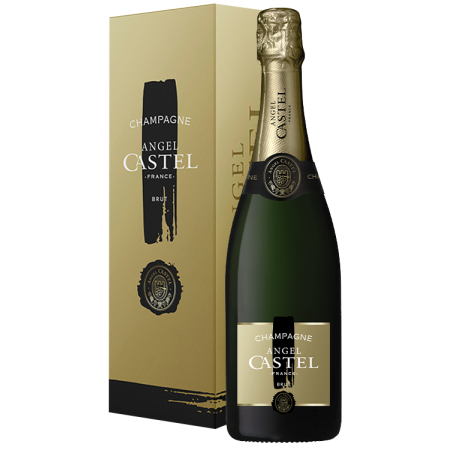Champagne Angel Castel - Brut - Estuche Champagne Angel Castel - Brut - Estuche