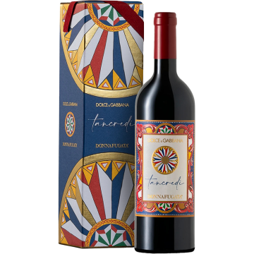 Tancredi 2021 - Dolce&Gabbana et Donnafugata - Estuche Regalo - Terre Siciliane - Vino Tinto - 0.75L