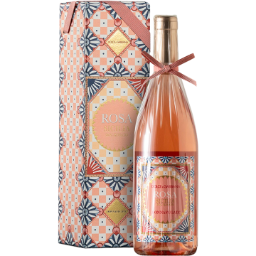 Rosa 2025 - Dolce&Gabbana et Donnafugata - Estuche Regalo - Sicilia - Vino Rosado - 0.75L