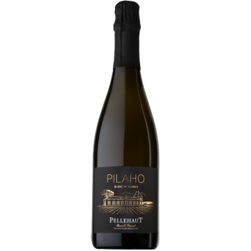 Vino effervescent - Pilaho - Blanc de Blancs Extra Brut - Pellehaut - 0.75L