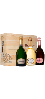 Champagne Ruinart - Cave Urbaine 3 Botellas - Blanc De Blancs - Rosé - Brut