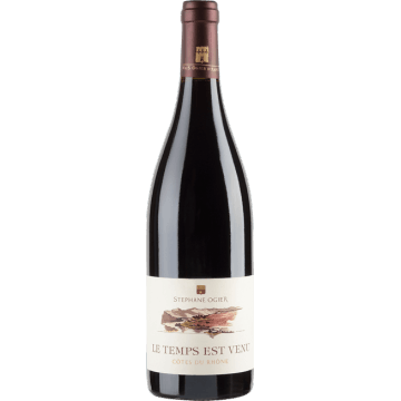 Le Temps Est Venu - Rouge 2025 - Domaine Stéphane Ogier - Côtes du Rhône - Vino Tinto - 0.75L