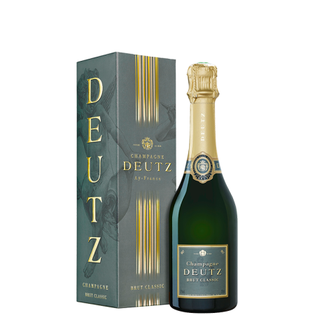 Media Botella - Champagne Deutz - Brut Classic - Estuche Media Botella - Champagne Deutz - Brut Classic - Estuche