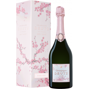 Champagne Deutz - Brut Rosé - Edición Limitada Sakura - Estuche - 0.75L