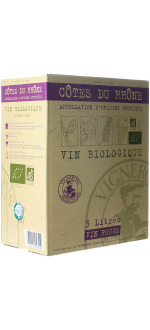 Bib 3l - C\u00f4tes Du Rh\u00f4ne Bio - Vignerons Ard\u00e9chois