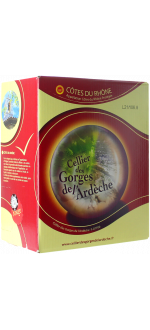 Bib 3l - C\u00f4tes Du Rh\u00f4ne Rouge - Cellier Des Gorges De L'Ard\u00e8che