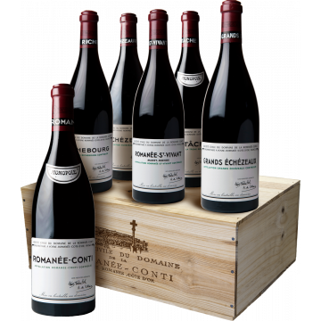 CAISSE PANACHEE 6 BOTELLAS DE COSECHA 2012 - DOMINIO DE LA ROMANEE