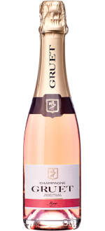 Media Botella - Champagne Gruet - Brut Ros\u00e9