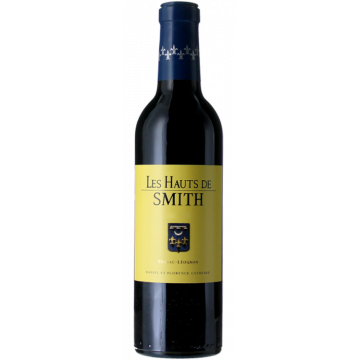 Media Botella - Les Hauts de Smith 2020 - Segundo Vino De Château Smith Haut Lafitte - Pessac-Léognan - Vino Tinto - 0.375L