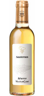Media Botella - R\u00e9serve Mouton Cadet Sauternes 2023 - Baron Philippe De Rothschild