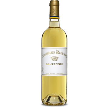 Media Botella - Carmes de Rieussec 2010 - Segundo Vino De Château Rieussec - Sauternes - Vino Blanco - 0.375L