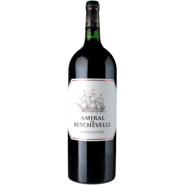 Double-Magnum - Amiral de Beychevelle 2020 - Segundo Vino De Château Beychevelle - Saint-Julien - Vino Tinto - 3L