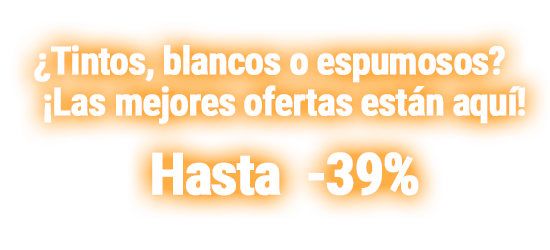 Chollos de Navidad. Vinos y champagnes con hasta un 39% de descuento!