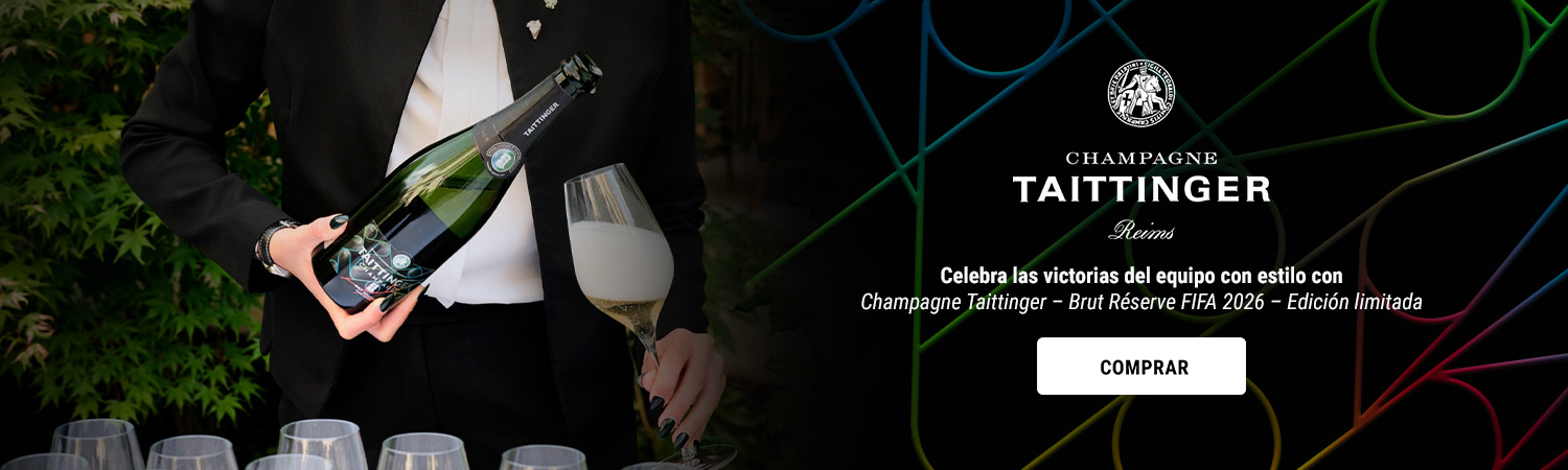 Champagne Taittinger - Brut Reserve Fifa 2026 Edición Limitada - Estuche